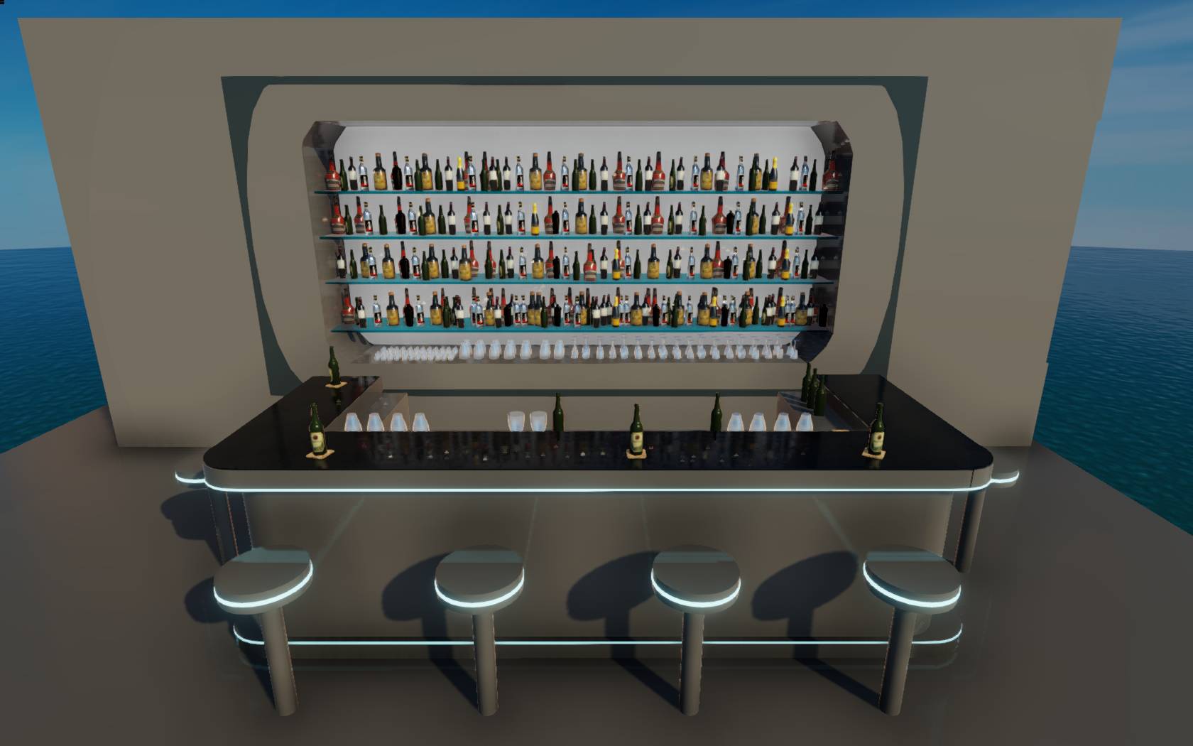 Simple Experience Bar 3DXWorlds